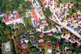Luftbild von Bad Altheide (Polanica Zdroj)